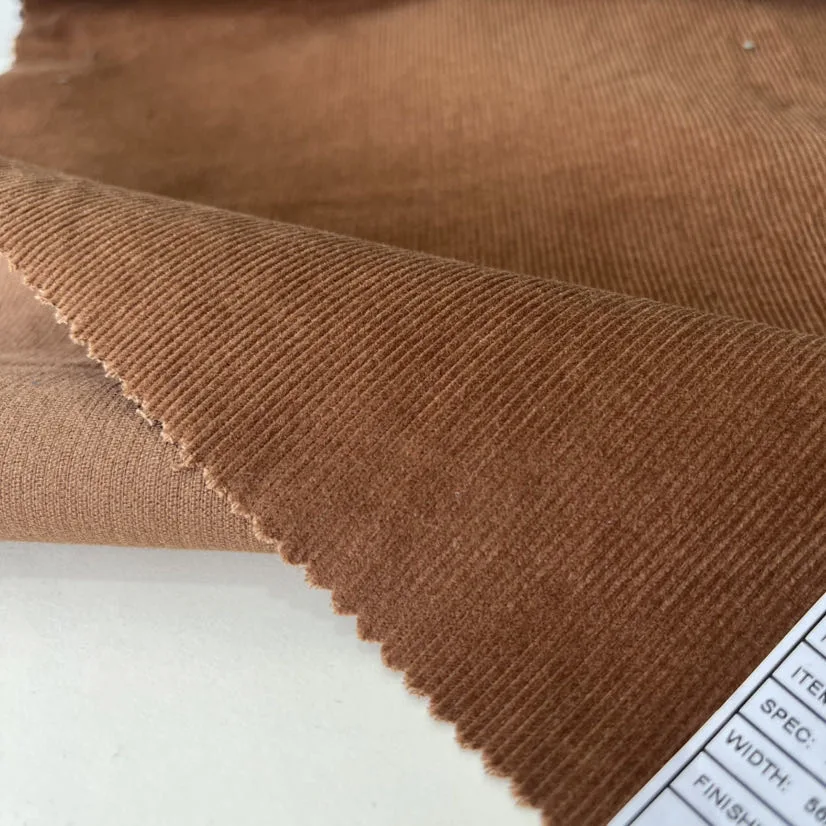 Wholesales Market Cotton Fabric for Corduroy 11W Garment