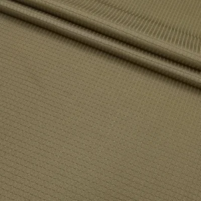 China Factory Popular Solid Color Custom Spandex Polyester Rib Fabric Knitted Fabric Breathable Soft Comfortable for T-Shirt