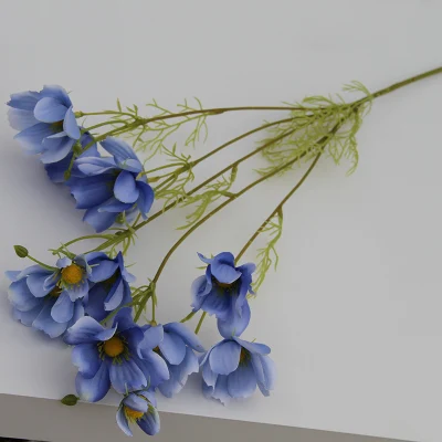 Wholesale Silk Flowers Artificial Wedding Coreopsis Cosmos Flower Home Decoration Design